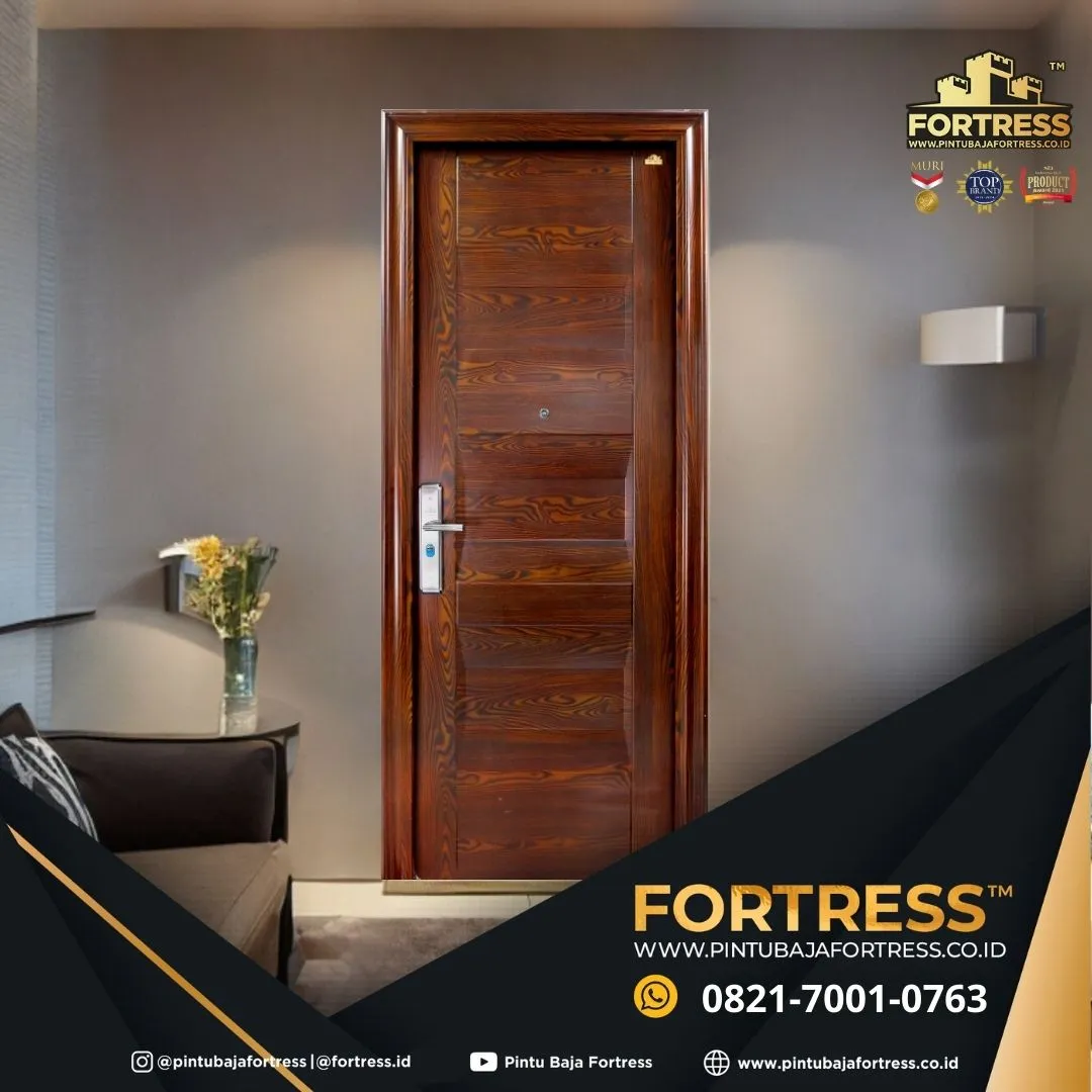 (FORTRESS) Pintu Depan Baja Ringan Di Banjarmasin