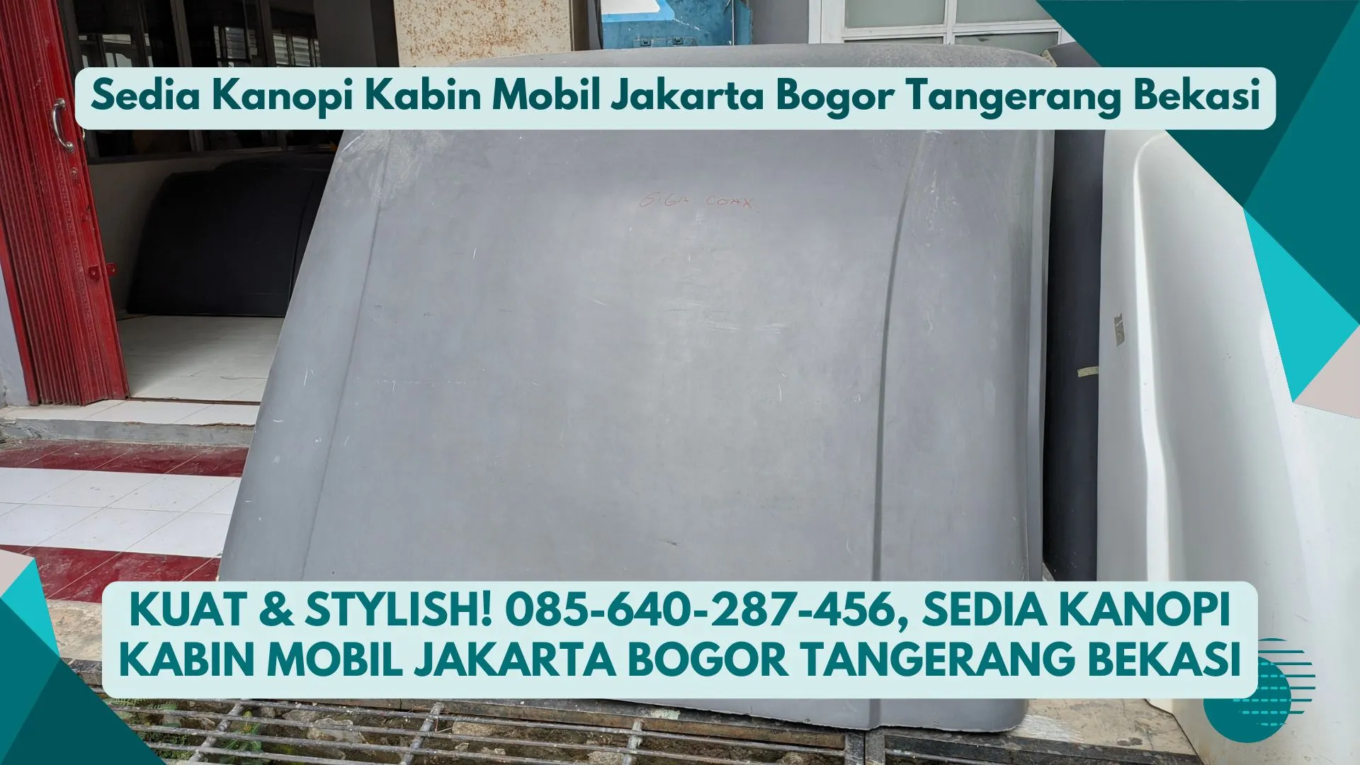 Kuat & Stylish, Sedia Kanopi Kabin Mobil Jakarta Bogor Tangerang Bekasi