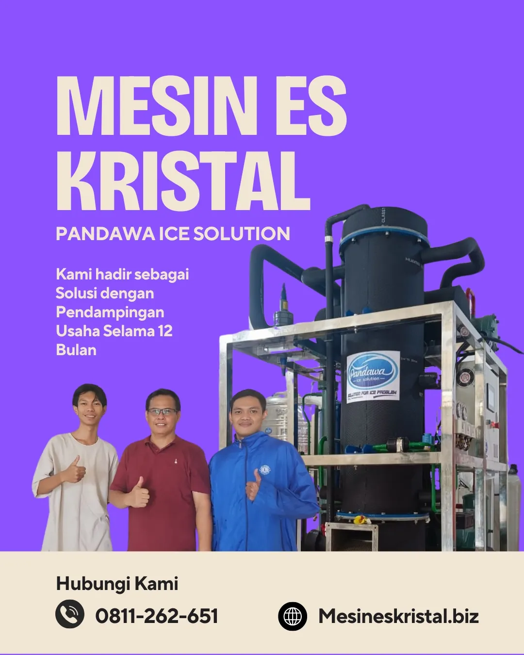 MESIN ES BATU RUMAHAN, LOMBOK BARAT NTB