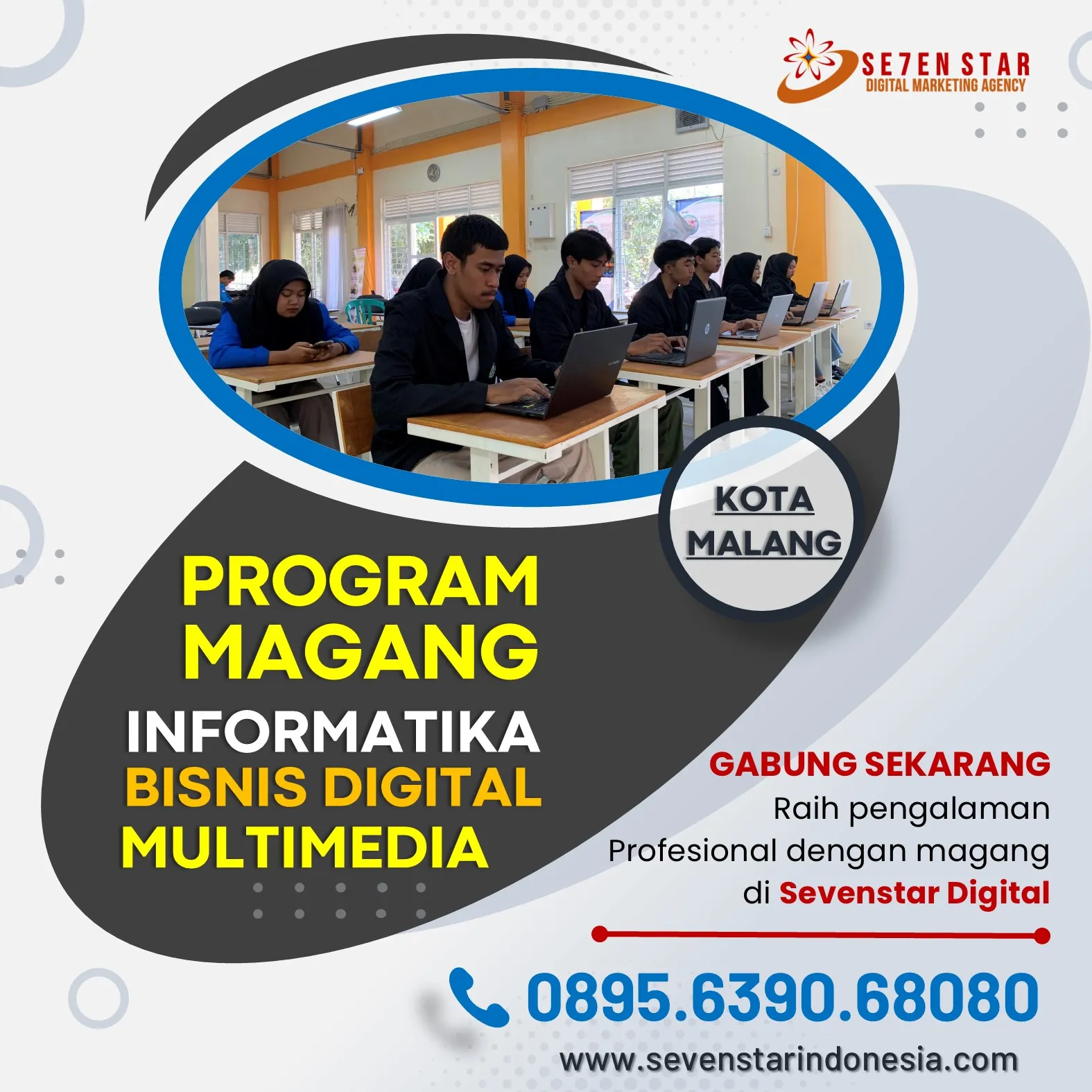 WA 0895-6390-68080, Perusahaan Prakerin SIJA di Malang