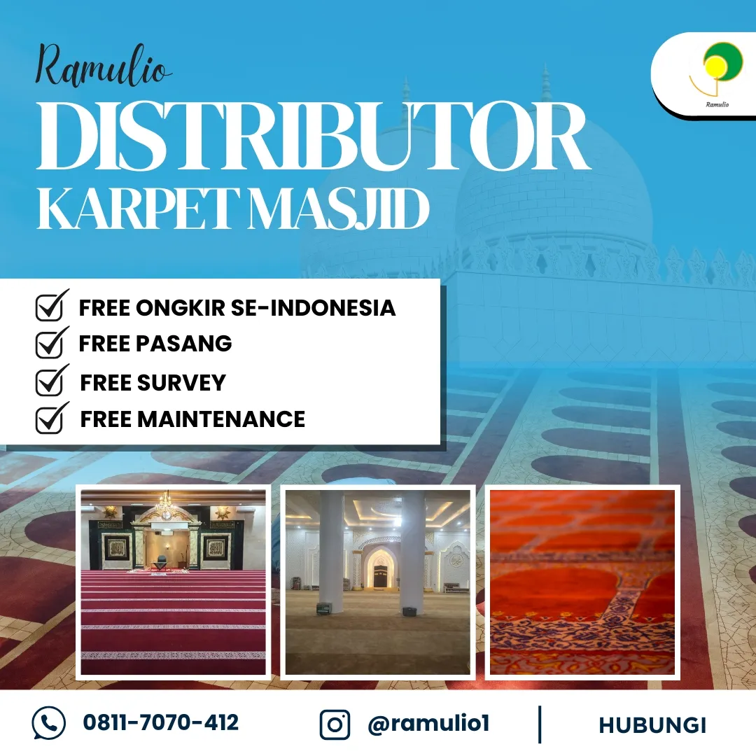 ELEGAN MEWAH, Produsen Karpet Masjid Gorontalo Nias, Alamat Perbedaan Karpet Masjid Bulu Panjang Dan Pendek Banyu Asin