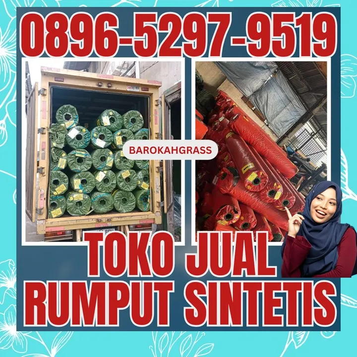 0896-5297-9519 (Bu Diana), Gudang Rumput Sintetis Palu Palasa