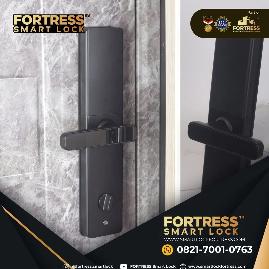 (FORTRESS) Smart Lock Door Password Di Palu