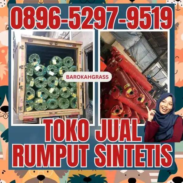 0896-5297-9519 (Bu Diana), Toko Rumput Sintetis Palangkaraya Montallat