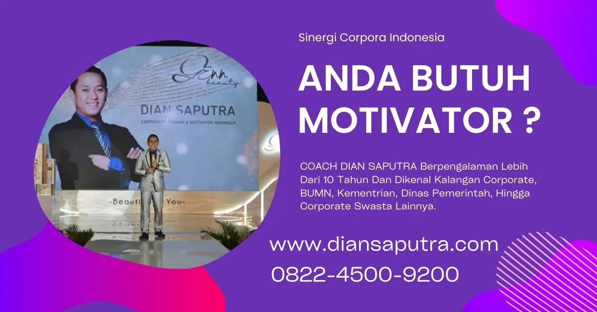 Trainer Sales Depok, Terpercaya & Solutif, Dian Saputra
