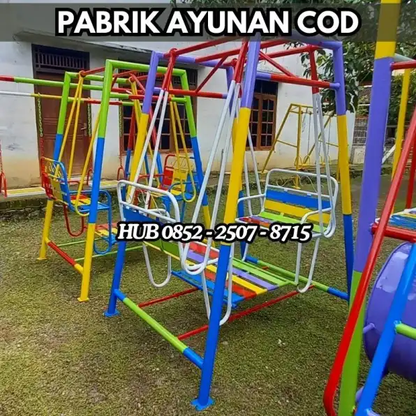 Hub 0852-2507-8715 STOK READY !! ayunan besi hollow Dan produsen playground Kec Kembang Jepara Bayar COD Free Ongkir