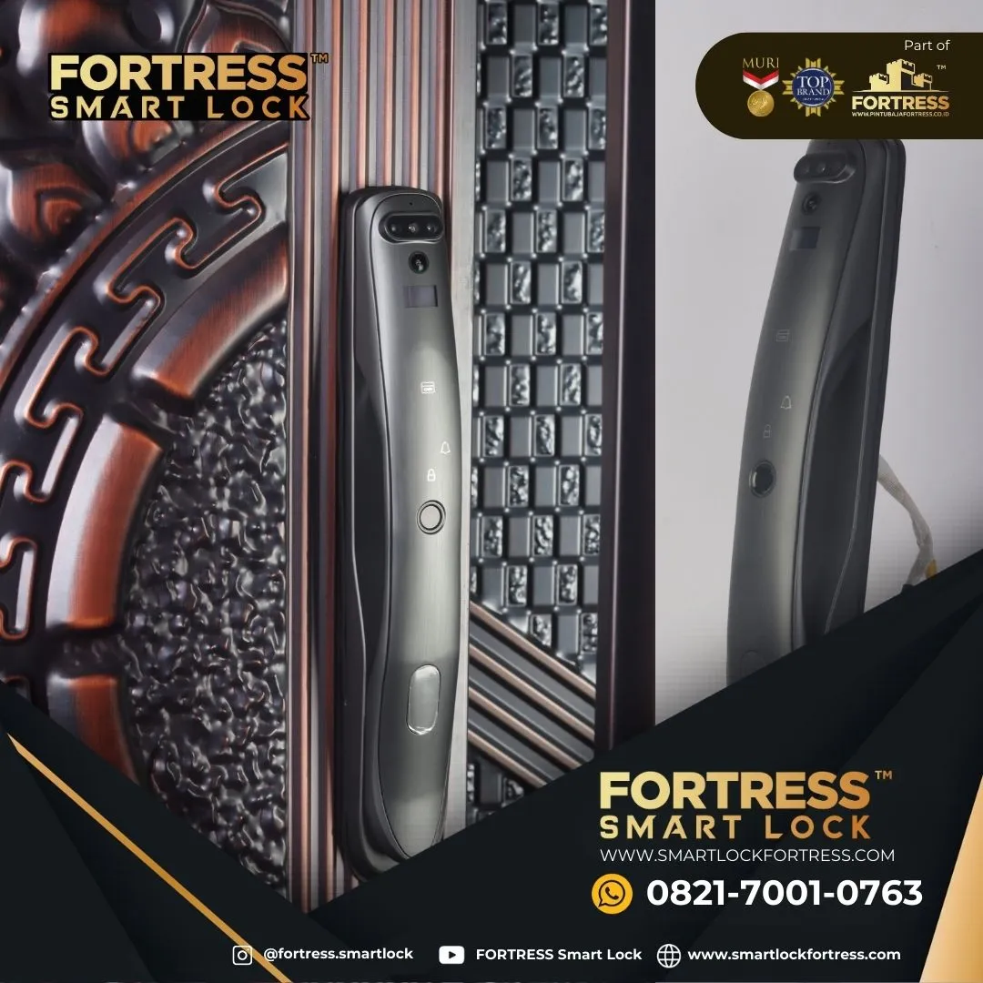 (FORTRESS) Smartlock Untuk Pintu Kupu Tarung Di Palu