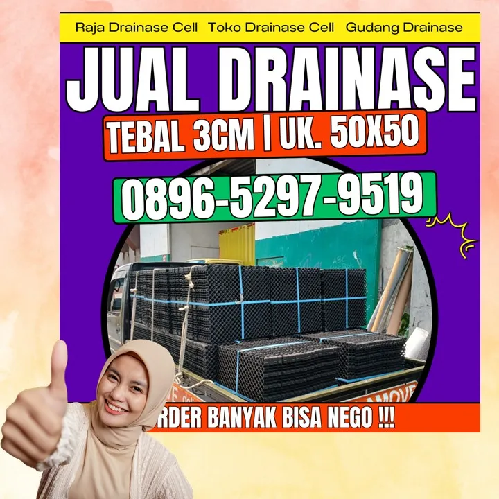 0896-5297-9519 (Bu Diana), Gudang Drainage Cell Medan Kisaran Timur