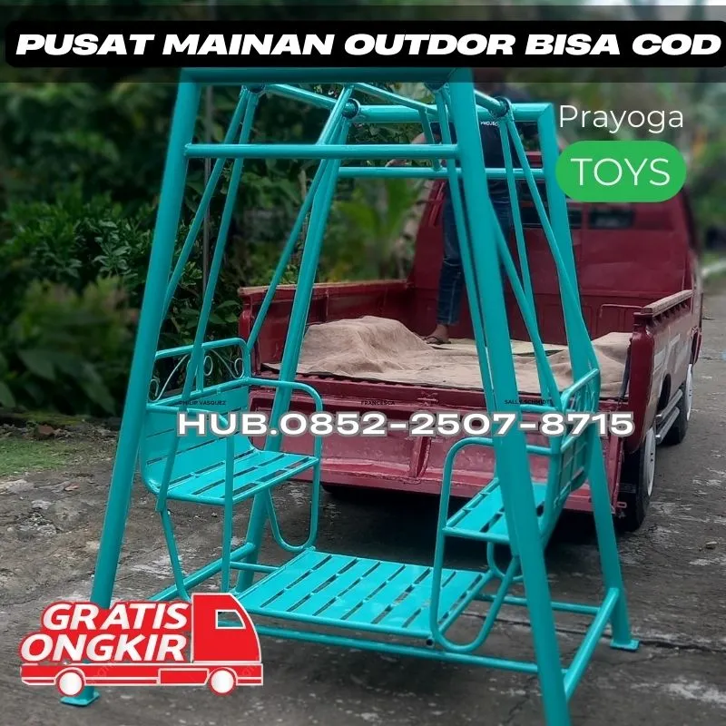 Inspirasi ayunan besi modern Dan Mainan Besi TK Kec Rejotangan Tulungagung
