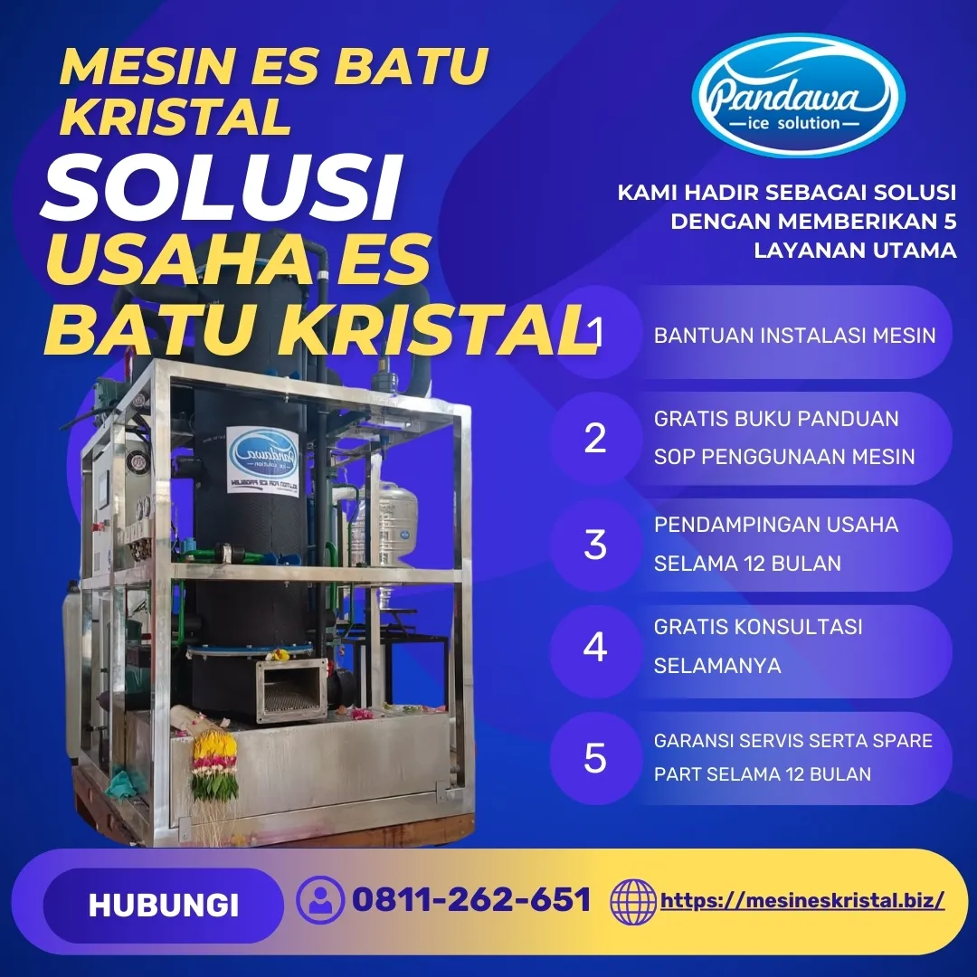 HARGA MESIN PEMBUAT ES BATU, PAREPARE SULSEL