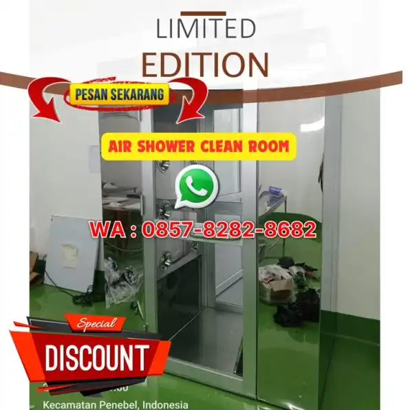 [ 0857-8282.8682 ] Cleanroom Entry Shower untuk Keamanan Kebersihan Maksimal