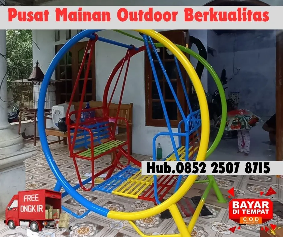 Hub 0852-2507-8715 TERPECAYA !! Perosotan Anak Tk Dan Mainan Tk Dari Besi Kec Wedi Klaten Bayar COD Free Ongkir