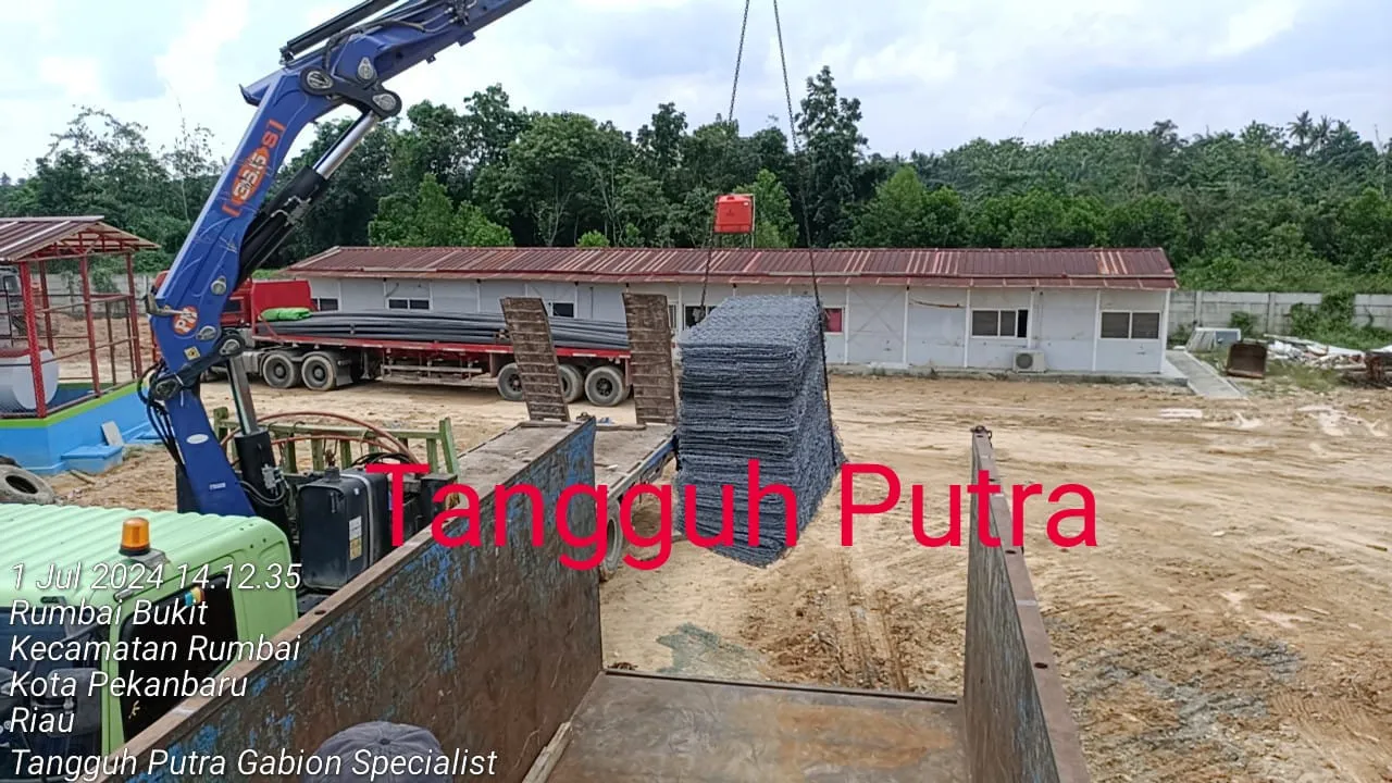 Promo, Bronjong Kawat Maccaferri di Sungai Sembilan, Riau