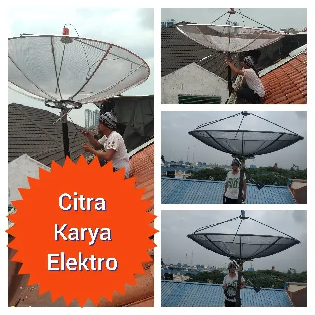 Jasa Instalasi Ahli Pasang & Setting Service Antena Parabola Di Cimuning Mustikajaya Bekasi Kota