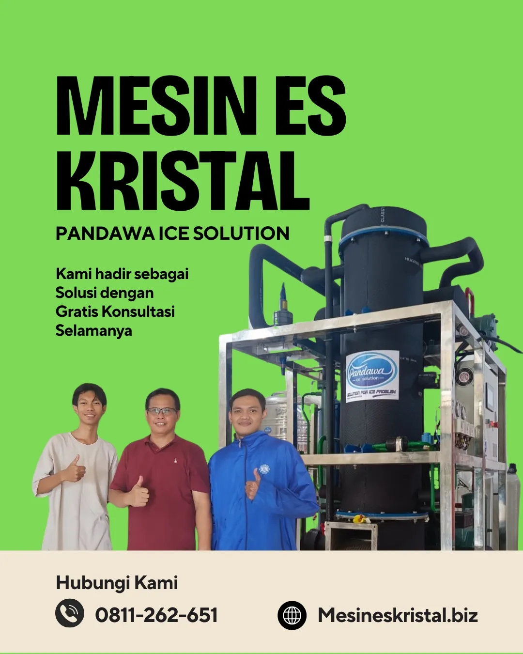 MESIN ES BATU RUMAHAN, SUMBAWA NTB