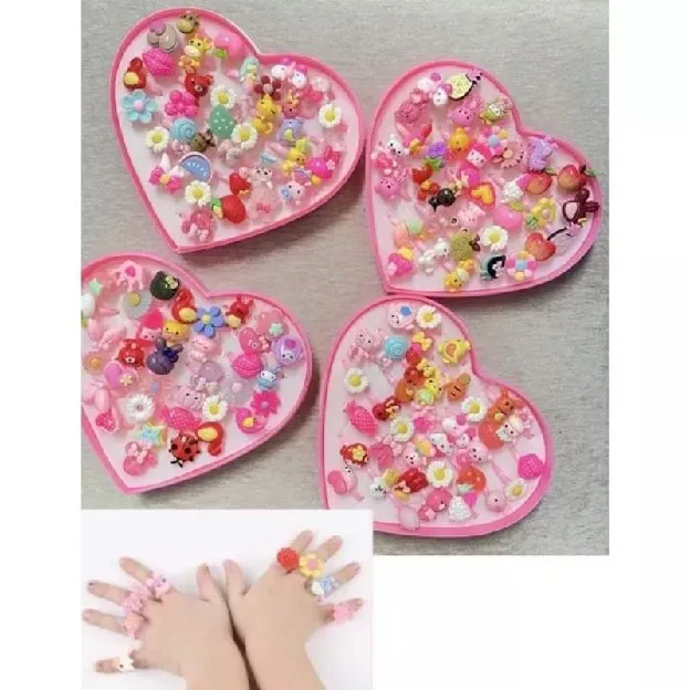 1 Box Love Cincin Karakter Anak Lucu