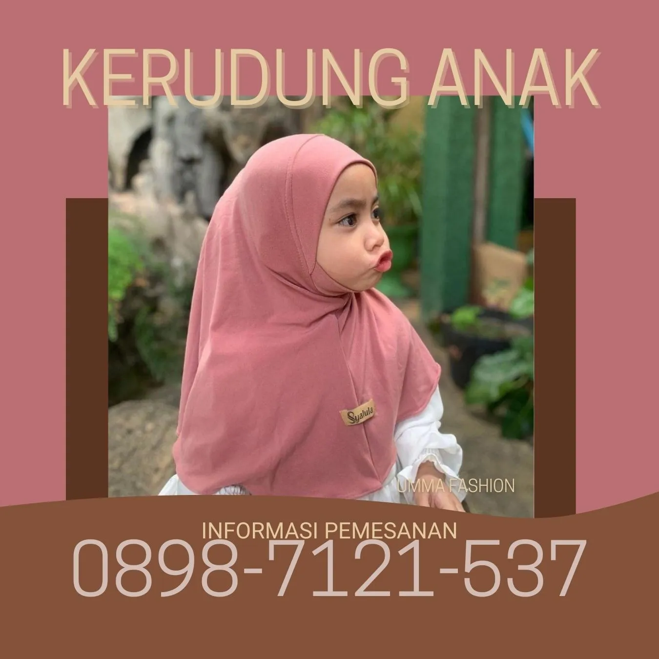 Kerudung Anak Anak Terbaru |Umma Fashion| di Sukamiskin Bandung