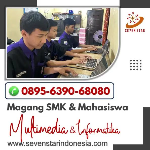 WA 0895-6390-68080, Lowongan PKL Jurusan Multimedia DKV di Kediri Tahun 2025