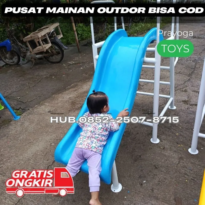 Contoh ayunan besi dewasa Dan Perosotan Custom  Kec Porong Sidoarjo