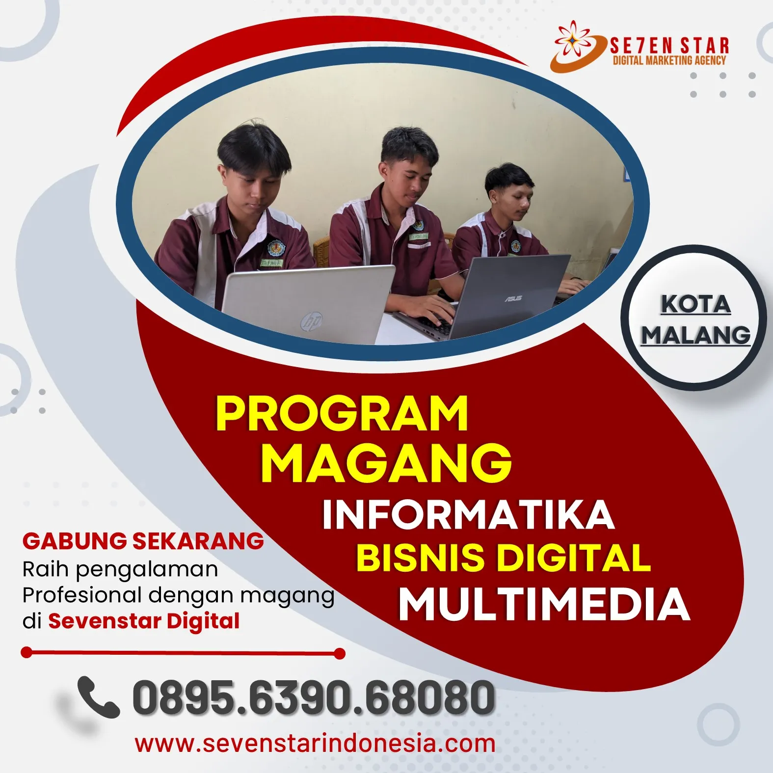 Perusahaan PSG SMK TKJ di Malang