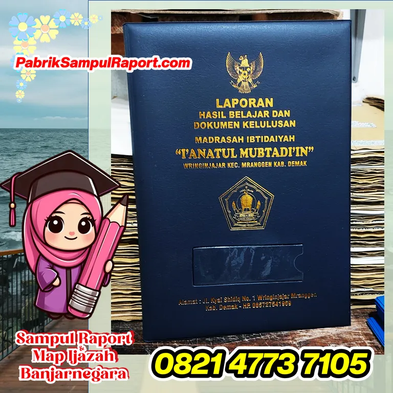 Cover Raport Madrasah Diniyah Map Ijazah di Batur Banjarnegara