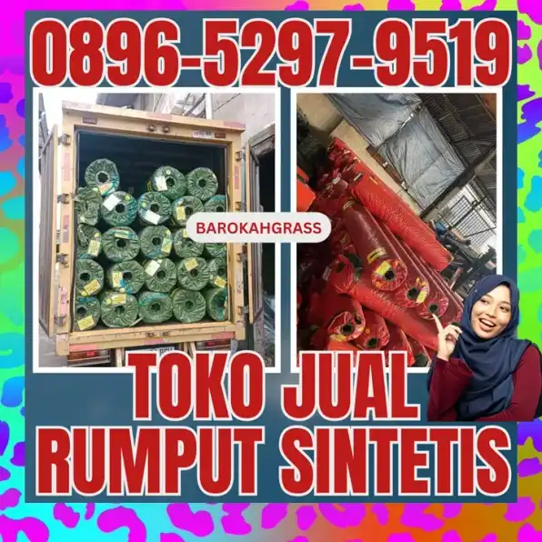 0896-5297-9519 (Bu Diana), Grosir Rumput Sintetis Palu Petasia