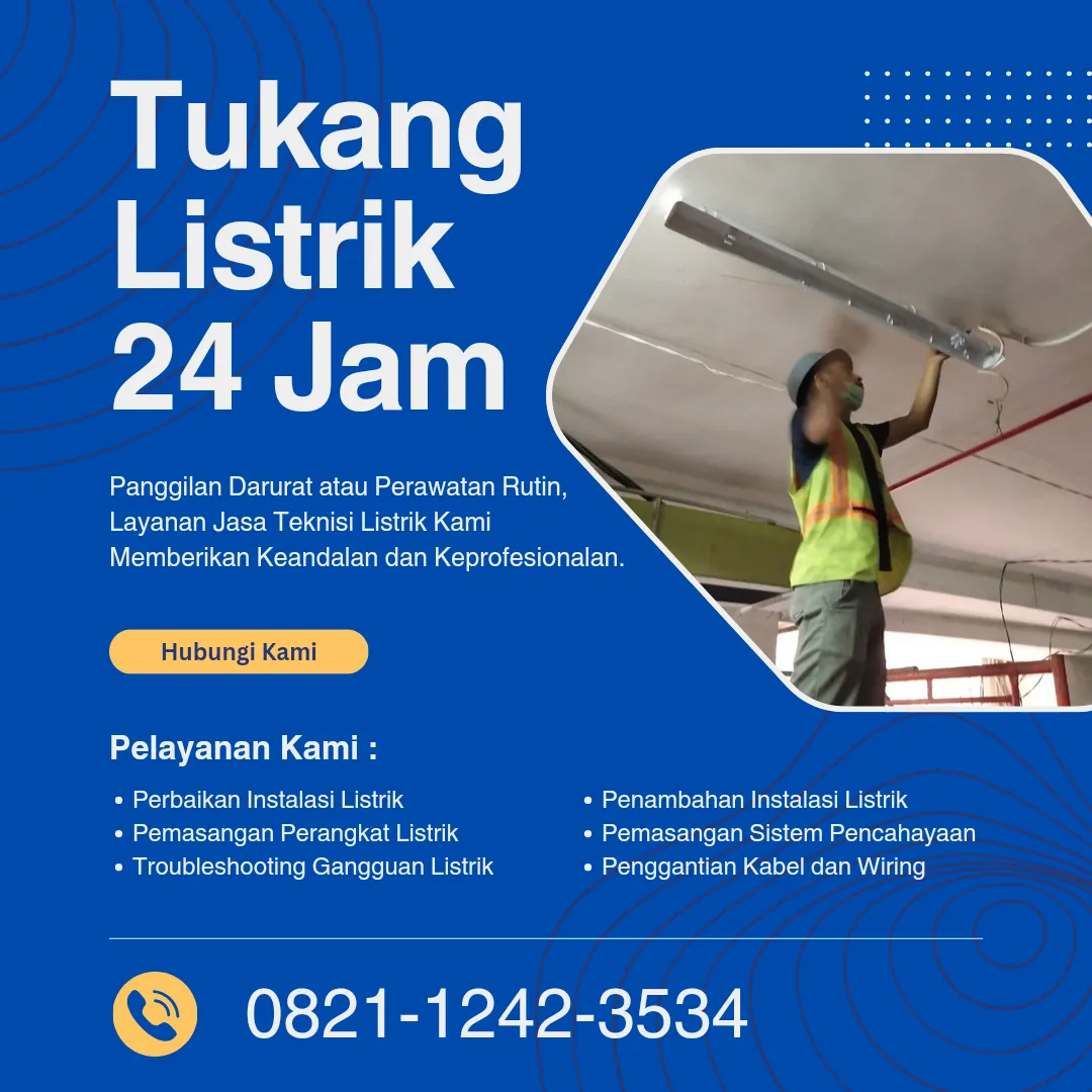 Tukang Listrik Rawabuntu Tangerang Selatan 0821-1242-3534