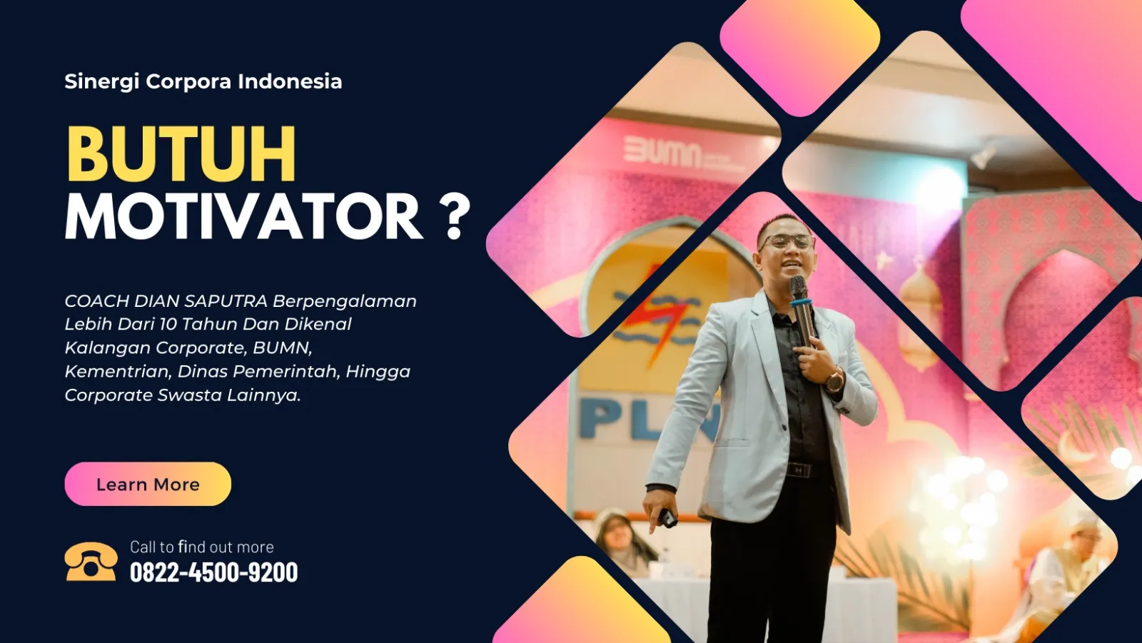 Trainer Motivator Karangasem, Terpercaya & Solutif, Dian Saputra