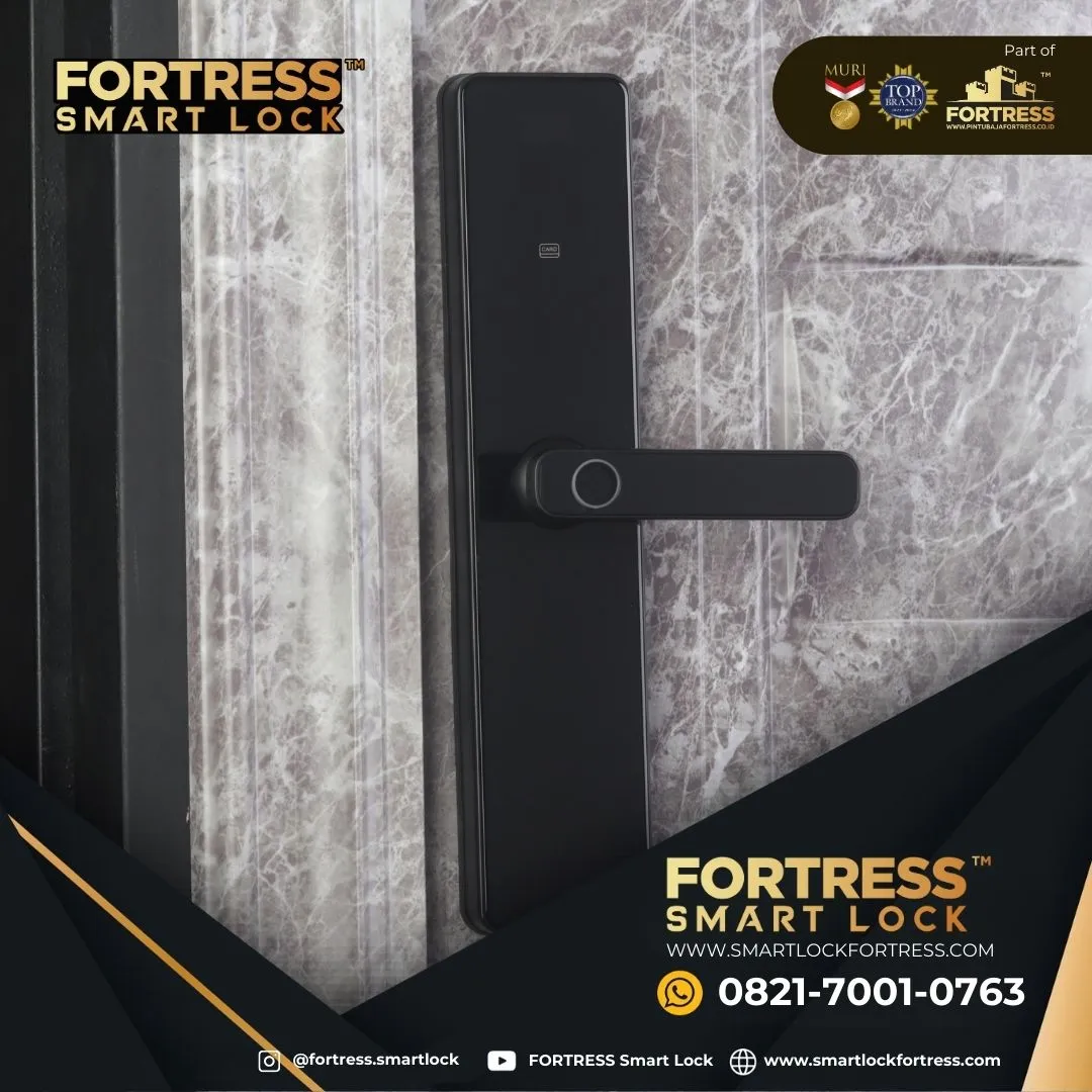 (FORTRESS) Smart Lock Door Face Recognition Di Palu