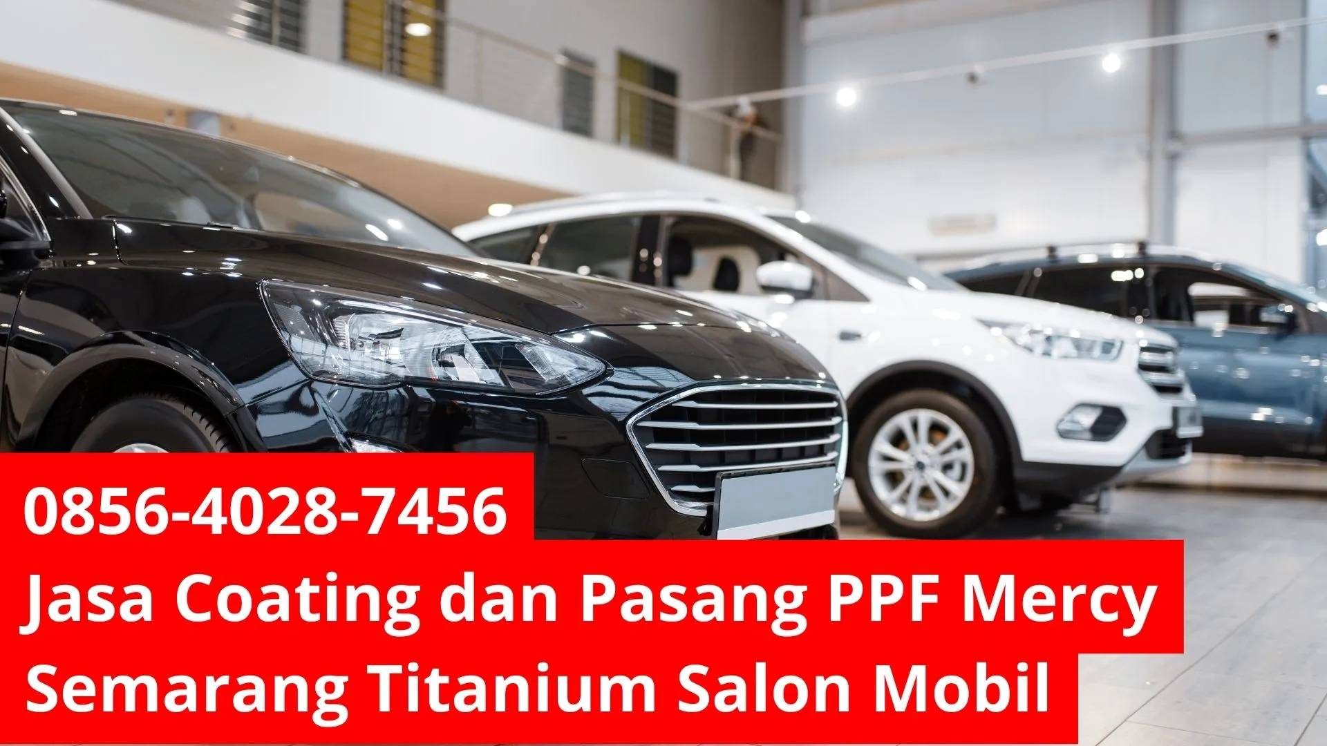 Perisai Maksimal  Jasa Coating dan Pasang PPF Mercy Semarang Titanium Salon Mobil