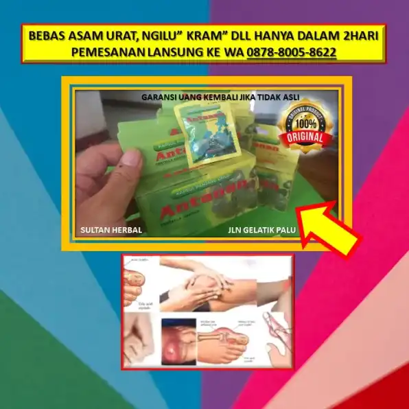 0878-8005-8622 Obat Asam Urat Manjur Di Kota Palu