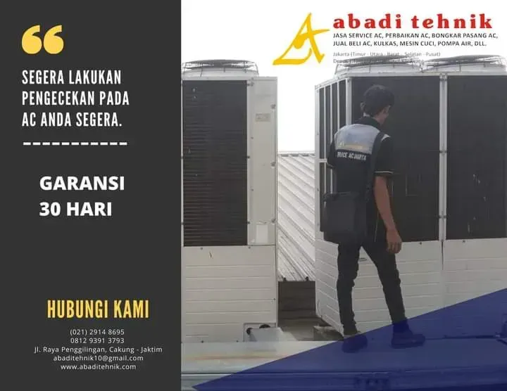 Jasa Service AC PIK | Abadi Tehnik