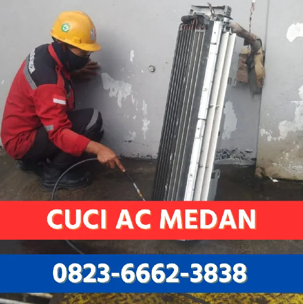Cuci AC Hotel Medan
