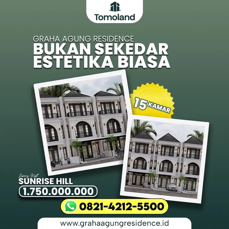 DESAIN INOVATIF T821-4212-5500 Harga Kost Ekslusif Strategis Dekat Kampus Untuk Pasangan Suami Istri Kota Malang Jawa Timur COMFY KOST