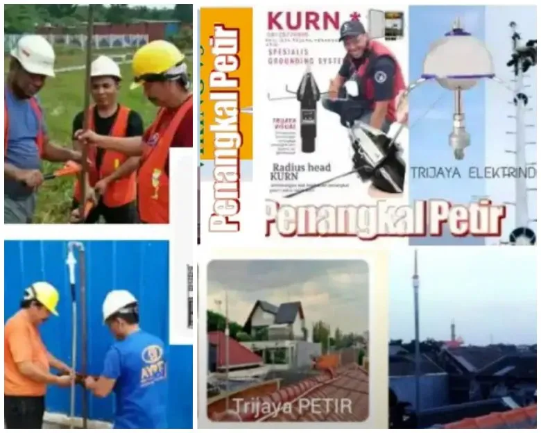 spesialis ahli jasa pasang penangkal petir dan grounding mesin Sukasari Coblong Bandung