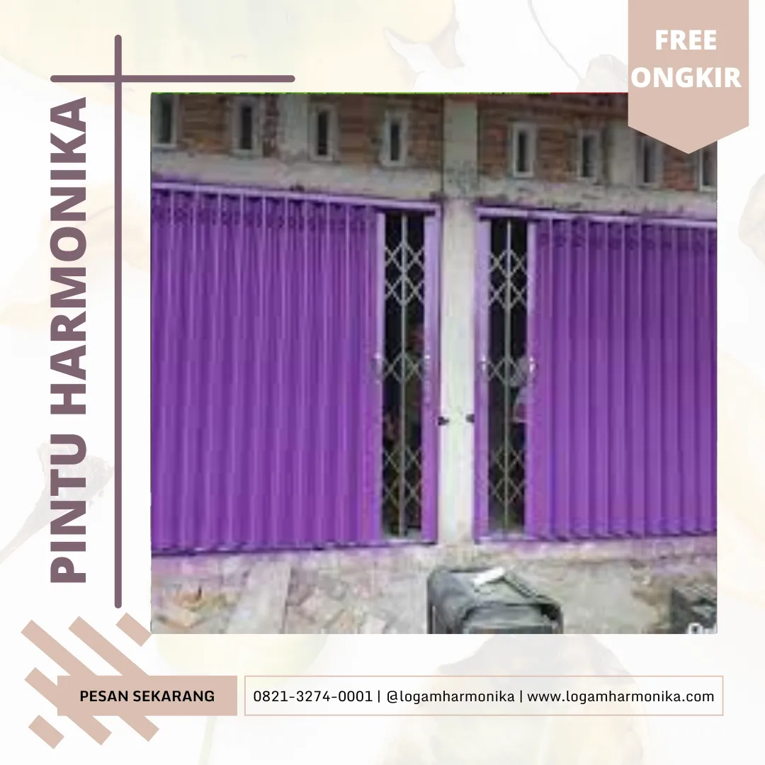 Jual Pintu Harmonika Jawa timur