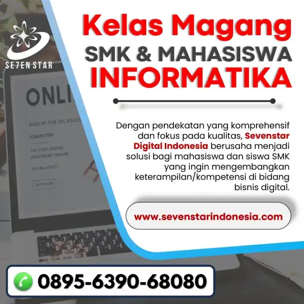 0895-6390-68080, Rekomendasi Prakerin Bisnis Digital di Kediri untuk Anda