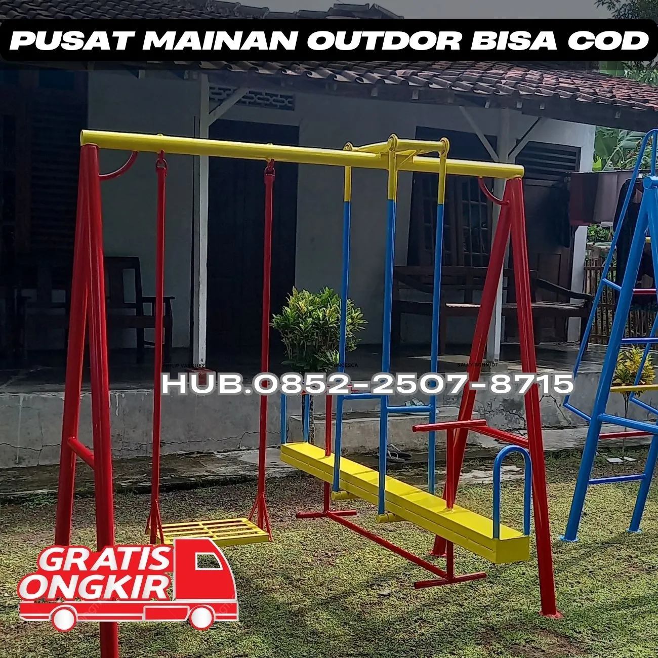 Rekomendasi ayunan besi depan rumah Dan mainan outdoor tk Kec Genteng Kota Surabaya