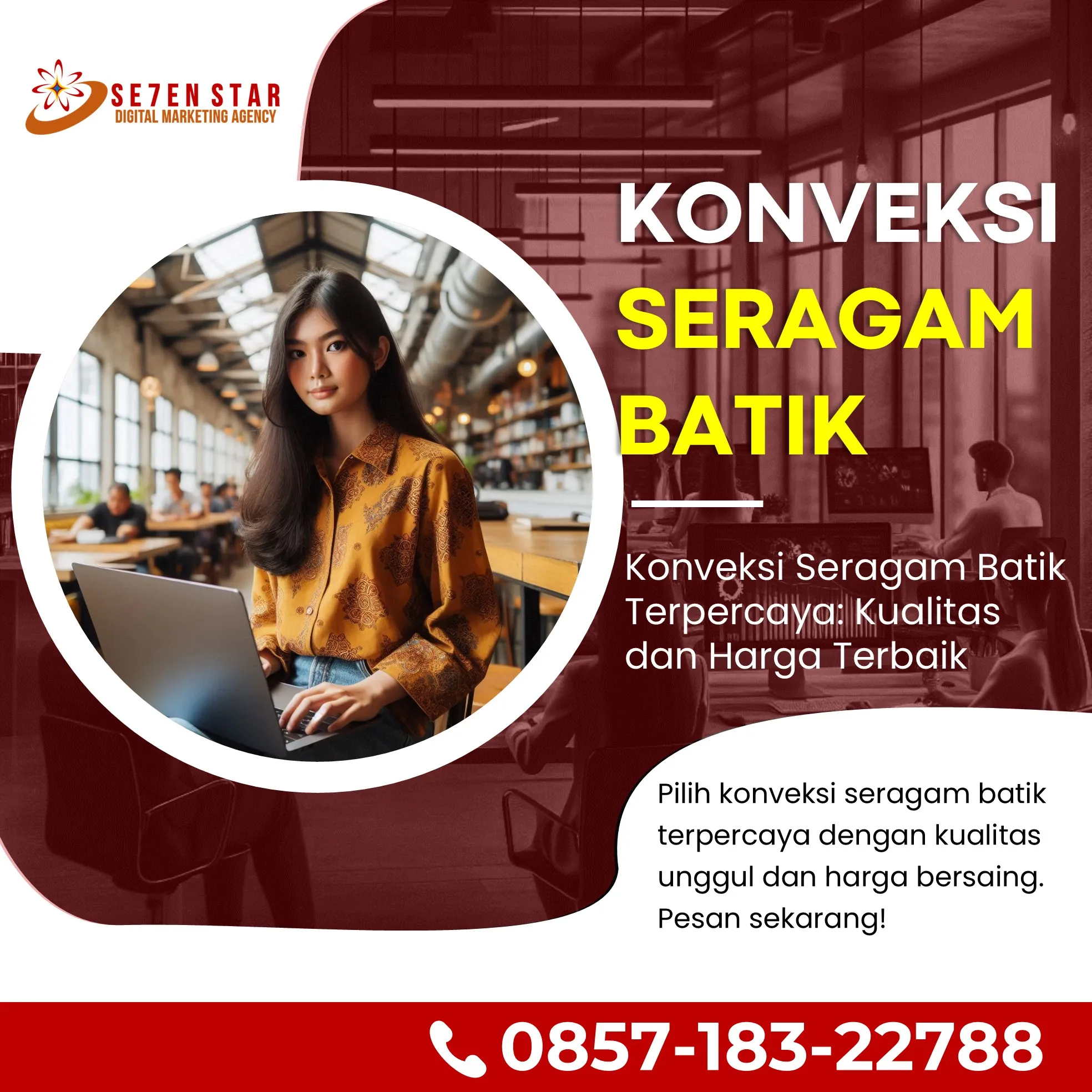 Konveksi Seragam Batik SMP 2025