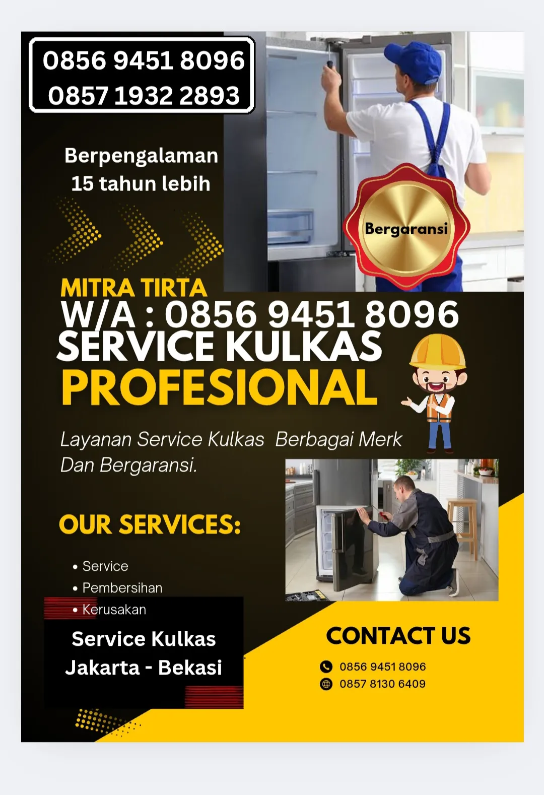 W.A 0856 9451 8096 Jasa Service Kulkas Perbaikan Kulkas Kayu Putih Jakarta Timur