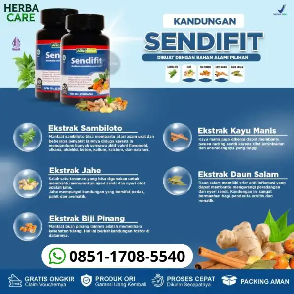 HERBAL 0851-1708-5540 Beli Obat Untuk Asam Urat Alami Meredakan Nyeri Sendi Bone Bolango Surabaya Sendifit