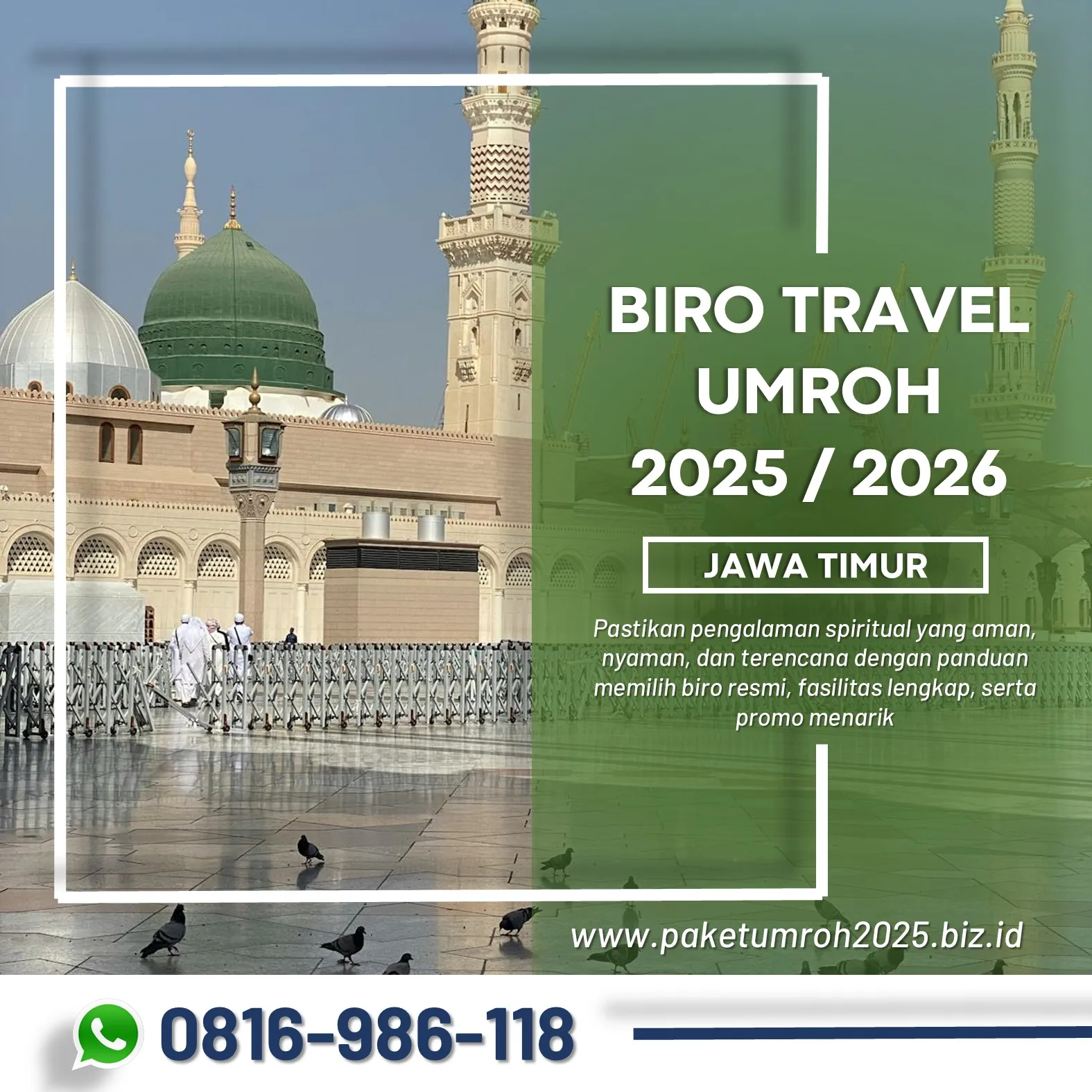 Paket Umroh VIP 2025 Ngantang Malang AL Bahjah