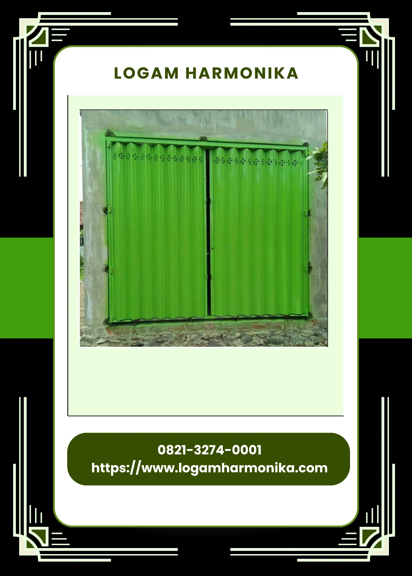 JUAL PINTU HARMONIKA BONDOWOSO