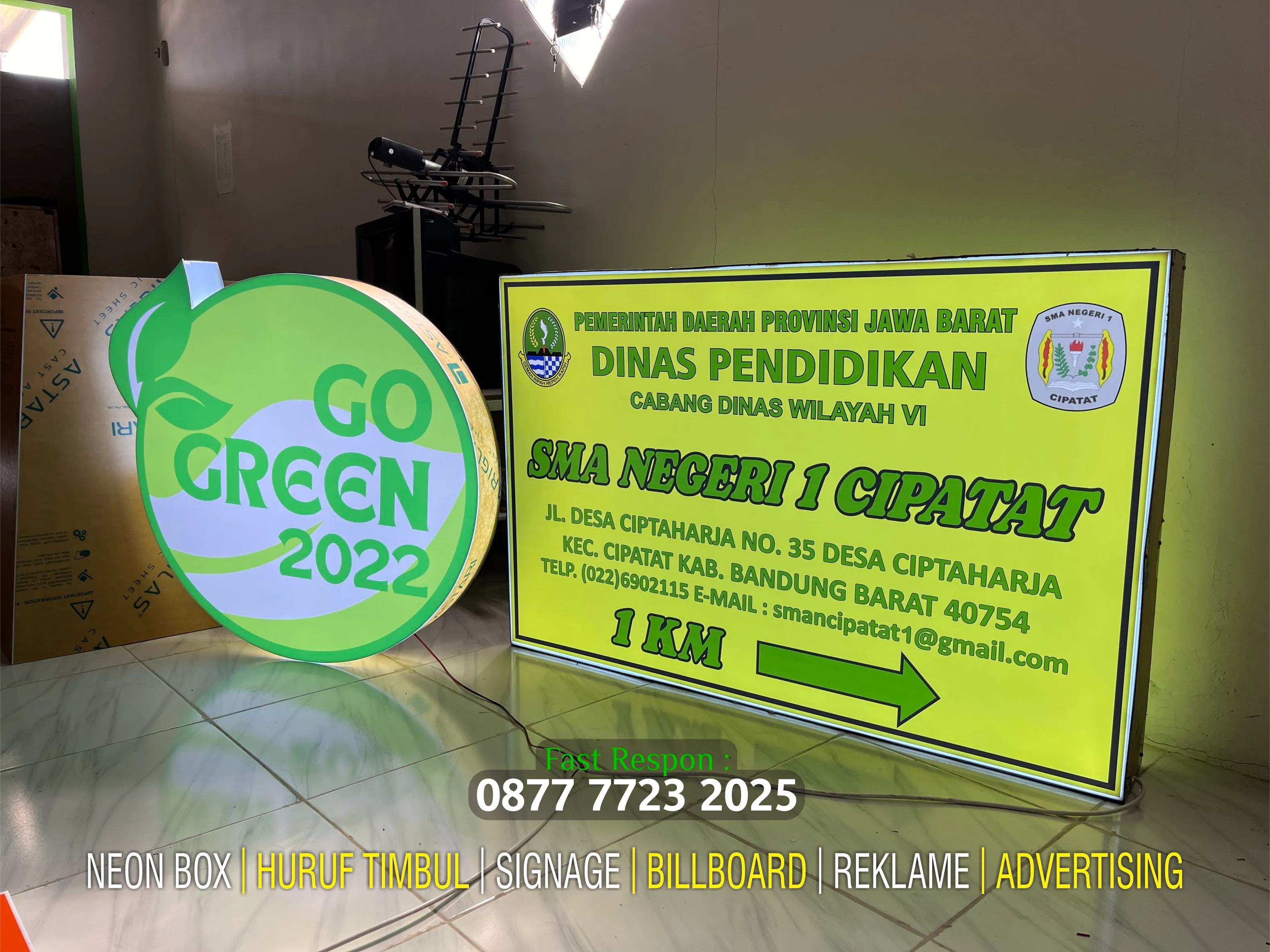 Jasa Neon Box Padalarang Dayatama Advertising
