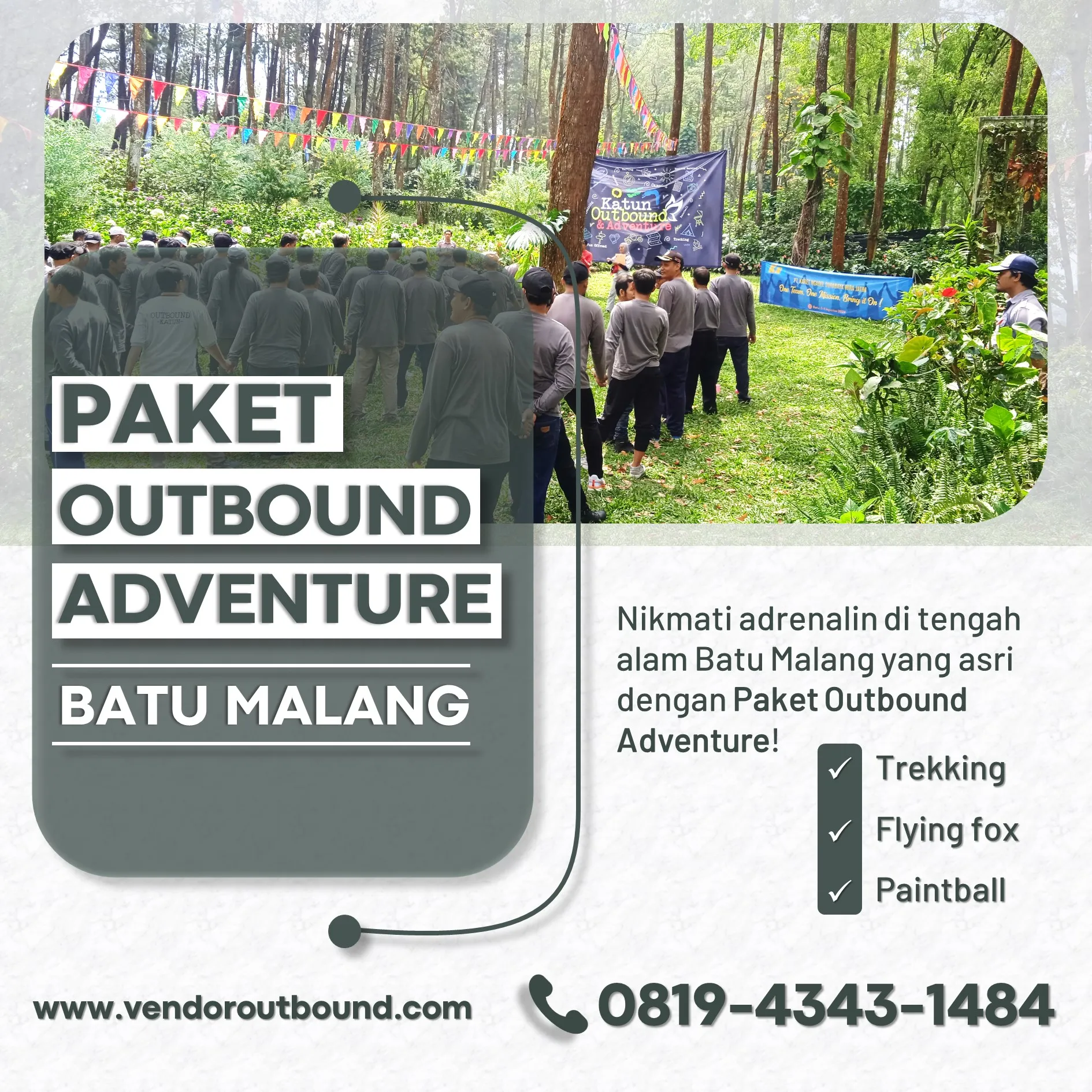 Jasa EO Outbound Berpengalaman di Malang: Rekomendasi Paket Team Building Profesional