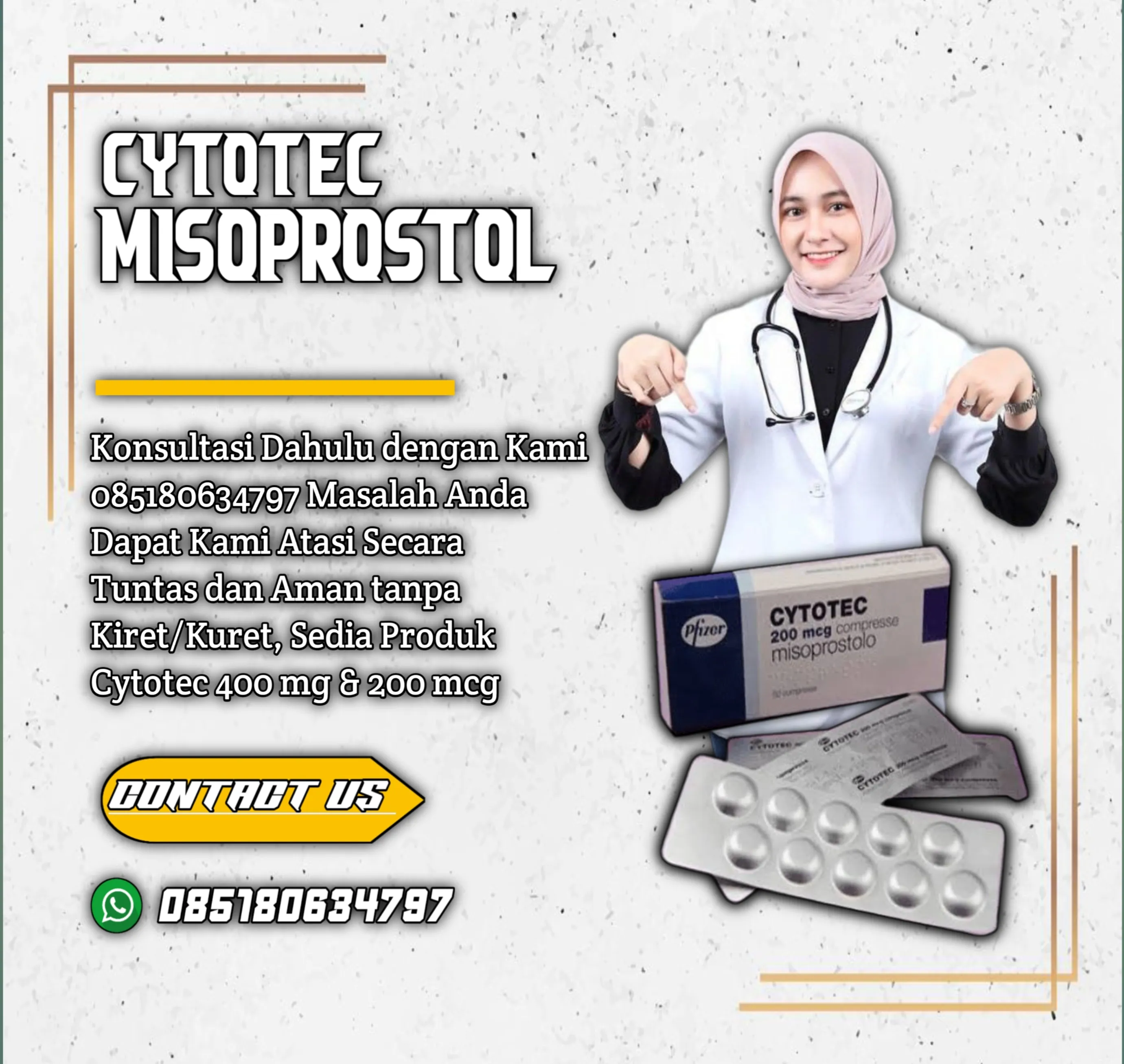 BANJARMASIN  0851/8063/4797 JUAL OBAT ABORSI CYTOTEC BANJARMASIN