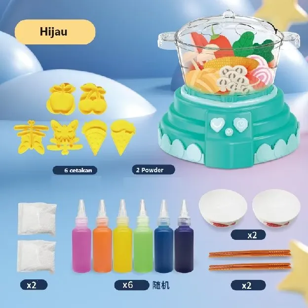Mainan Anak Hotpot Jelly Masak Masakan Set Edukasi Anak Perempuan Aqua Magical Waterscape