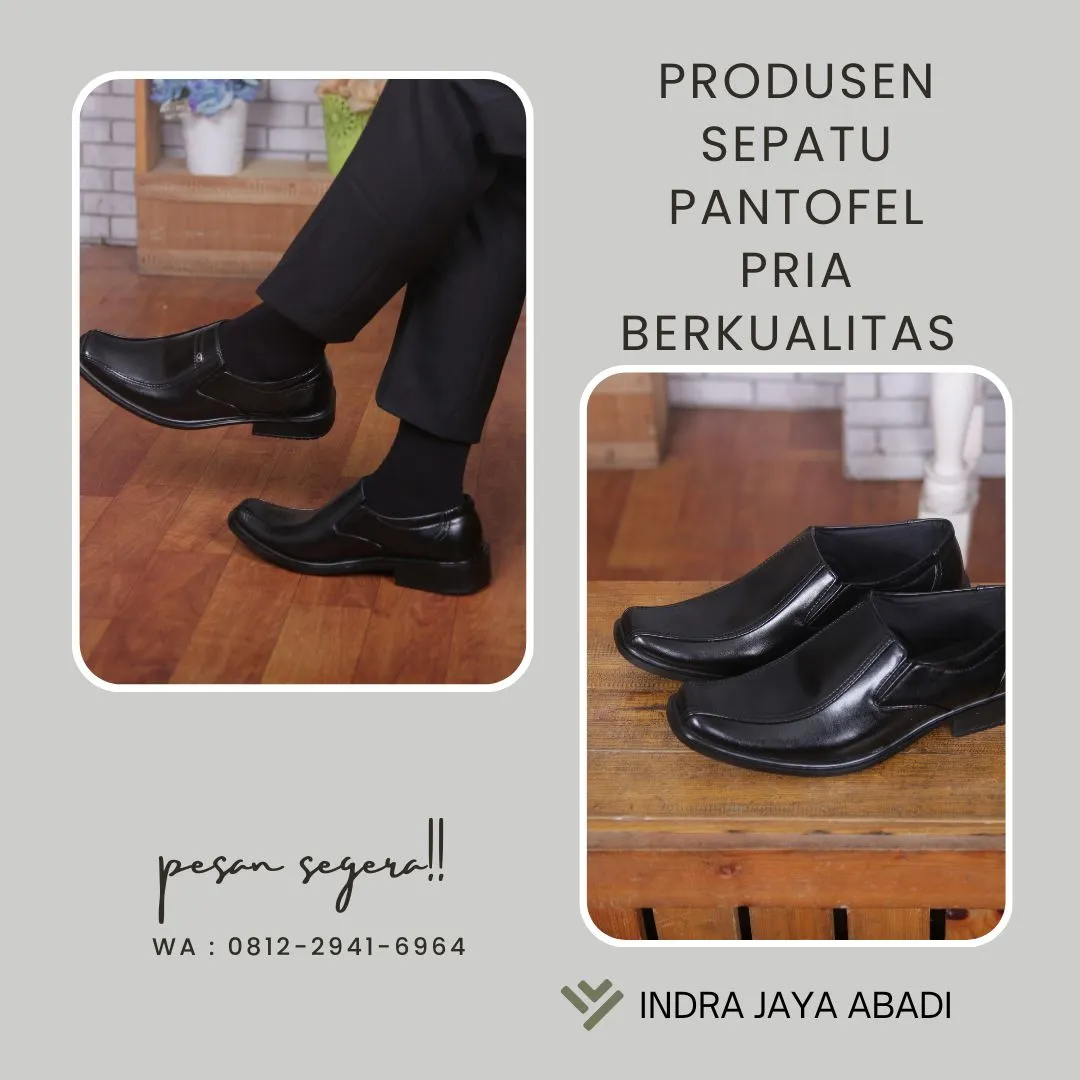 Produksi Sepatu Pantofel Pria Berkualitas Bengkulu Tengah, Bengkulu