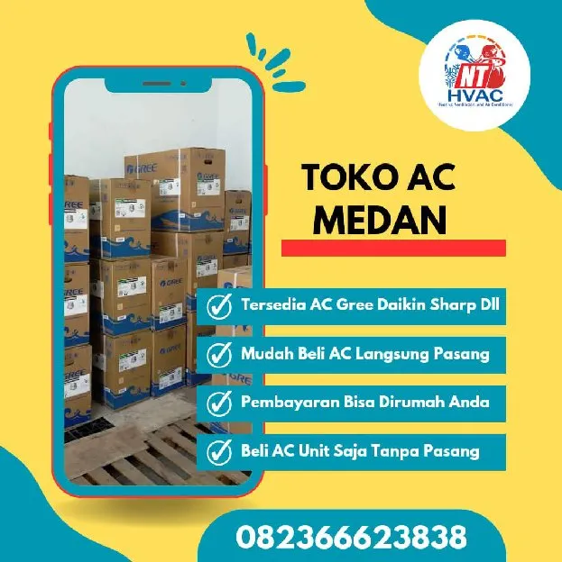 Beli AC Terbaru Di Medan 0823  6662  3838