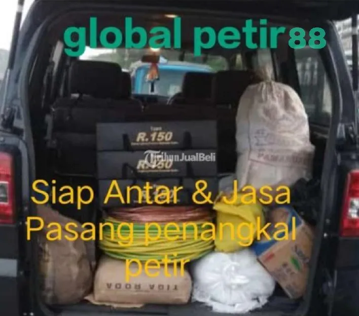 Ahlinya Pasang Penangkal Petir Baros Serang
